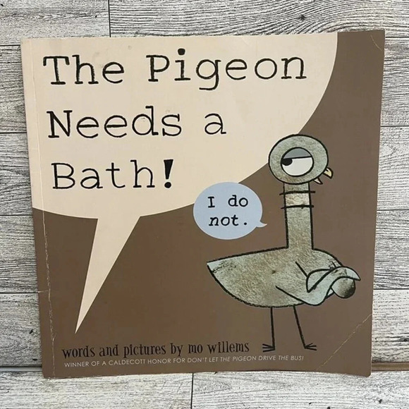 The Pigeon Needs A Bath By Mo Willems ~ Paperback - 9781338184327 - Picture 1 of 6
